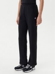 Champion Spodnie dresowe 117983 Czarny Slim Fit. Czarne spodnie dresowe damskie Champion, xl, bez wzorów, z bawełny. Za 179.99 zł.