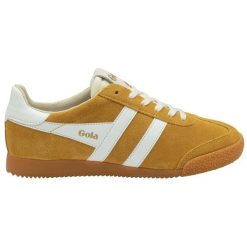 Sneakersy damskie Gola Elan. Białe obuwie sportowe damskie Gola, bez wzorów, na fitness i siłownię. Za 449.00 zł.