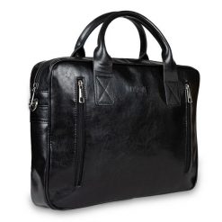 Torba skórzana Pavone Nero Sorrento 2355 BL czarna. Czarne torby na laptopa męskie Pavone Nero, bez wzorów, z materiału. Za 719.99 zł.