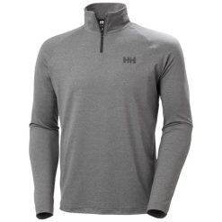 Bluza 1/2 zip Helly Hansen Verglas. Brązowe bluzy męskie Helly Hansen, m, bez wzorów, z polaru, bez kaptura. W wyprzedaży za 260.45 zł.