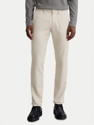 Marc O'Polo Chinosy 429 0186 10230 Beżowy Slim Fit. Brązowe eleganckie spodnie męskie Marc O'Polo, m, bez wzorów, z bawełny. Za 419.99 zł.