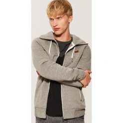 Bluza z wysokim kołnierzem - Szary. Bluzy męskie marki House. Za 129.99 zł.