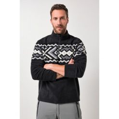 Męska Półgolf polarowy odzież narciarska ultralekki polar poziom 1. Czarna bluzy męskie JAY-PI, na zimę, m, bez wzorów, z materiału, bez kaptura. Za 279.99 zł.