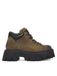 G-Star Raw Trapery CEO-WI34-MANYA-06 Khaki. Brązowe śniegowce i trapery damskie G-Star Raw, z nubiku. Za 399.99 zł.
