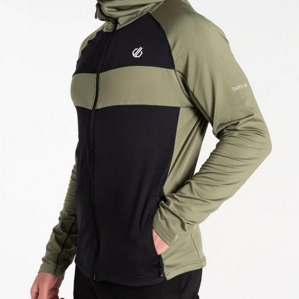 Kurtka z kapturem Dare 2B Touring II Core Stretch. Czarne bluzy męskie Dare 2b, xs, bez wzorów, z materiału, do biegania. Za 230.50 zł.