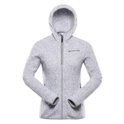 Bluza damska polarowa z kapturem Alpine Pro Zega 2. Szare bluzy damskie Alpine Pro, bez wzorów, z polaru, z kapturem. W wyprzedaży za 349.00 zł.