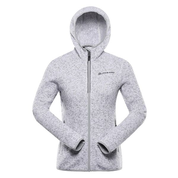 Bluza damska polarowa z kapturem Alpine Pro Zega 2. Szare bluzy damskie Alpine Pro, bez wzorów, z polaru, z kapturem. W wyprzedaży za 349.00 zł.