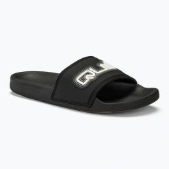 Klapki męskie Quiksilver Rivi Wordmark Slide II black 1. Czarne klapki męskie Quiksilver, sportowe. Za 89.99 zł.