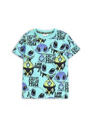Coccodrillo T-Shirt WC5143201CBK Turkusowy Regular Fit. Niebieskie t-shirty dla chłopców COCCODRILLO, bez wzorów, z bawełny, bez ramiączek. Za 29.99 zł.