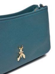 Patrizia Pepe Torebka 2B0103/L133-G592 Turkusowy. Niebieskie torebki do ręki damskie Patrizia Pepe, bez wzorów, ze skóry, wizytowe, bez dodatków. Za 1,009.00 zł.