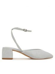 Aldo Czółenka Elianie 14295721 Niebieski jasny. Niebieskie czółenka damskie Aldo, bez wzorów, ze skóry, bez obcasa, bez zapięcia. Za 459.99 zł.