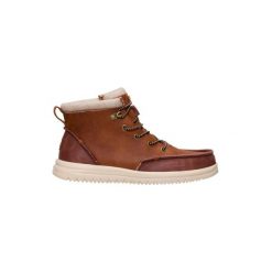 Buty HEY DUDE BRADLEY CLASSIC TUMBLED Brązowy. Brązowe buty sportowe męskie ENDURE, ze skóry, bez zapięcia. Za 446.69 zł.