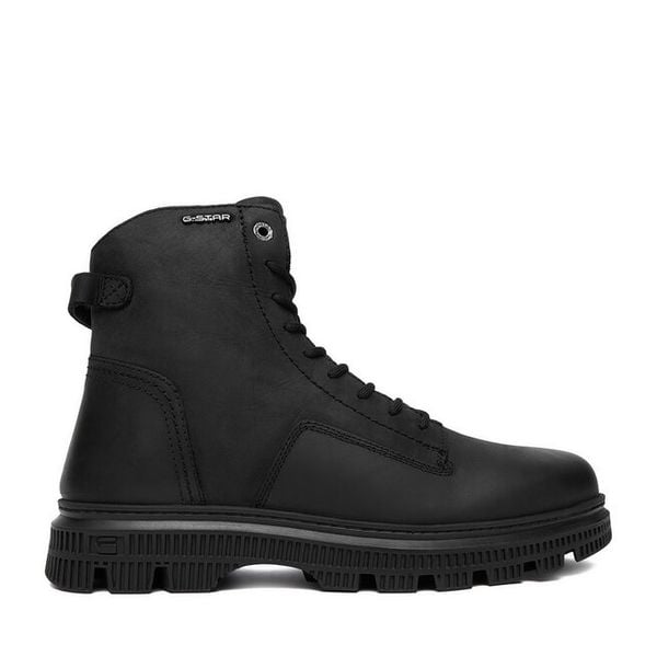 Trzewiki G-Star Raw. Czarne botki męskie G-Star Raw, bez wzorów, retro, bez zapięcia. Za 269.99 zł.