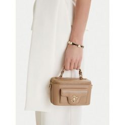 Torebka Eva Minge. Brązowe torebki do ręki damskie Eva Minge, bez wzorów, bez dodatków. Za 199.99 zł.