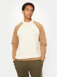 U.S. Polo Assn. Bluza MUP0829 Beżowy Regular Fit. Brązowe bluzy męskie U.S. Polo Assn., l, bez wzorów, z bawełny, bez kaptura. Za 119.99 zł.