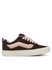 Vans Tenisówki VN000D75O3N1 Brązowy. Brązowe trampki i tenisówki damskie Vans, bez wzorów, ze skóry, bez zapięcia. Za 259.99 zł.