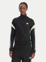 Adidas Bluza House Of Tiro KE5675 Czarny Slim Fit. Czarne bluzy damskie Adidas, s, bez wzorów, z bawełny, bez kaptura. Za 279.99 zł.