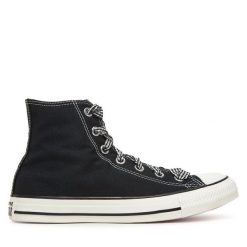 Trampki Converse. Czarne trampki i tenisówki damskie Converse, bez wzorów, retro, bez zapięcia. Za 239.99 zł.