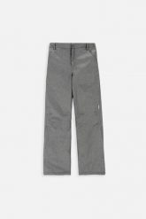 Spodnie zimowe ocieplone outdoor dla dzieci Lemon Explore ZL3 szare. Szare spodnie sportowe dla chłopców LEMON explore, bez wzorów, z materiału, młodzieżowe, długie, narciarskie. Za 139.90 zł.