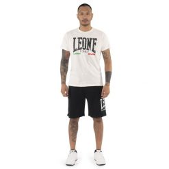 Koszulka z bawełna z sznurek regulacyjny na co dzień. Białe koszulki sportowe męskie LEONE 1947 APPAREL, m, bez wzorów, z bawełny, bez kołnierzyka, bez ramiączek, na fitness i siłownię. W wyprzedaży za 149.03 zł.