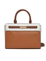 MICHAEL Michael Kors Torebka Primrose 30S4G12S1U Brązowy. Brązowe torebki do ręki damskie MICHAEL Michael Kors, bez wzorów, ze skóry, bez dodatków. Za 989.99 zł.