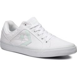 Sportowe CONVERSE ALL STAR C157326 CONS EL DISTRITO. Białe obuwie sportowe damskie CONVERSE ALL STAR, bez wzorów, z materiału, Converse All Star. W wyprzedaży za 99.99 zł.