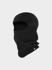 4F Kominiarka narciarska uniseks - czarna L/XL. Czarne czapki i kapelusze damskie 4f, na zimę, bez wzorów, z materiału, sportowe. W wyprzedaży za 29.99 zł.