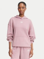 Calvin Klein Jeans Bluza LV047H223G Różowy ciemny Regular Fit. Czerwone bluzy damskie Calvin Klein Jeans, l, bez wzorów, z bawełny, bez kaptura. Za 449.99 zł.