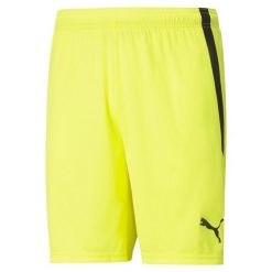 Szorty Puma teamLIGA. Czarne szorty męskie Puma, l, bez wzorów, z materiału. Za 84.50 zł.