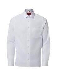 Finshley & Harding koszula biznesowa - Easy Care Mężczyźni Slim Fit Bawełna biały, 43. Białe koszule męskie Finshley & Harding, m, bez wzorów, z bawełny, biznesowe, bez kołnierzyka, bez ramiączek. Za 119.95 zł.