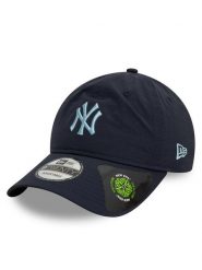 New Era Czapka z daszkiem New York Yankees Recycled 9Twenty 60595200 Granatowy. Niebieskie rękawiczki męskie New Era, bez wzorów, z materiału. Za 89.99 zł.
