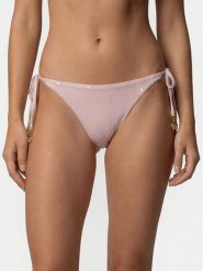 Guess Dół od bikini E6GO04 KBMV0 Różowy jasny. Czerwone bikini damskie Guess, m, z aplikacjami. Za 219.99 zł.