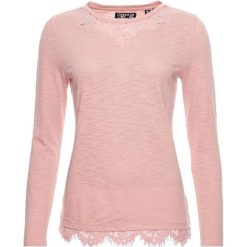 Bluzka treningowa damska SuperDry Ellis Lace Ls Top. Czerwone bielizna termoaktywna damska Superdry., bez wzorów, z bawełny, bez ramiączek. Za 100.05 zł.