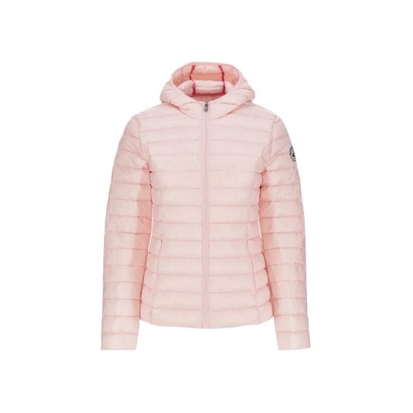 Kurtka JOTT CLOE Rose. Czerwone kurtki damskie jott, bez wzorów, z puchu, bez kaptura. Za 404.99 zł.