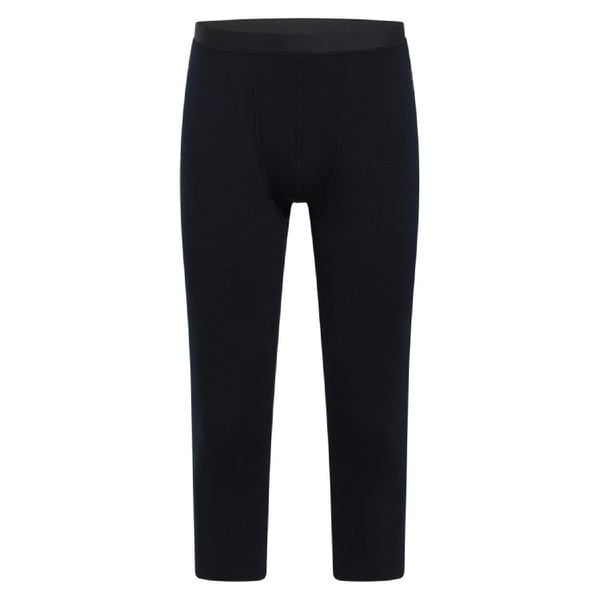 Legginsy termoaktywne męskie Odlo MERINO 200. Czarne legginsy sportowe męskie Odlo, m, bez wzorów, trekkingowe. Za 379.99 zł.