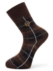 Fred Perry Skarpety Mężczyźni Bawełna brązowy, 39-42. Brązowe skarpety męskie Fred Perry, bez wzorów, z bawełny. Za 119.95 zł.