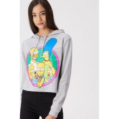 Bluza The Simpsons - Jasny szary. Bluzy damskie Sinsay. Za 59.99 zł.
