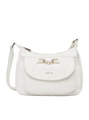 Lasocki Torebka CEO-LSK-L-016-09 Biały. Białe listonoszki damskie Lasocki, bez wzorów, z materiału, bez dodatków. Za 189.99 zł.