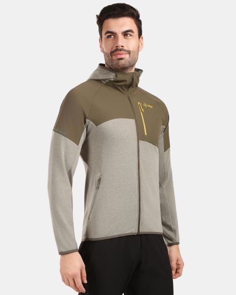 Męska bluza funkcyjna Kilpi NASHVILLE-M. Zielone bluzy męskie Kilpi, m, bez wzorów, z materiału, bez kaptura. Za 422.05 zł.
