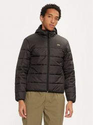 Lacoste Kurtka przejściowa BH6763 Czarny Regular Fit. Czarne kurtki męskie Lacoste, m, bez wzorów, z syntetyku, bez kaptura. Za 959.99 zł.