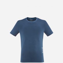 Koszulka do biegania męska Millet Intense Pro Light Ts Ss M active fit. Niebieskie koszulki sportowe męskie Millet, m, bez wzorów, bez kołnierzyka, bez ramiączek, do biegania. Za 320.00 zł.