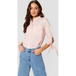 Rut&Circle Koszula z kieszonkami Nicole - Pink. Różowe koszule damskie Rut&Circle, z długim rękawem. Za 121.95 zł.