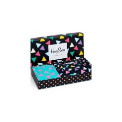 Combo Box Męski Happy Socks XBT60-099. Czarne bokserki męskie Happy Socks. Za 76.30 zł.