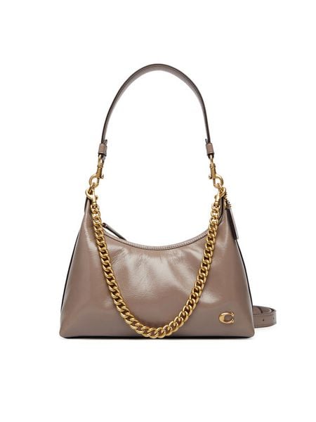 Coach Torebka Juliet CAD75 Szary. Szare torebki do ręki damskie Coach, bez wzorów, ze skóry, bez dodatków. Za 1,520.99 zł.