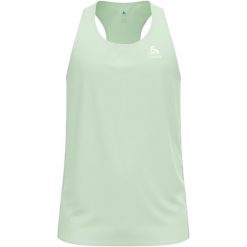 Koszulka bez rękawów męska Odlo Zeroweight Chill-Tec Running Tank 2.0. Zielone buty sportowe męskie Odlo, m, bez wzorów, sportowe, bez kołnierzyka. Za 239.99 zł.