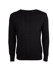 Xagon Man Sweter | WX 81205 | Mężczyzna | Czarny. Czarne swetry przez głowę męskie Xagon, l, bez wzorów, z wełny, bez kołnierzyka. W wyprzedaży za 189.00 zł.