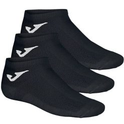 Skarpetki sportowe dla dorosłych Invisible 3PPK Socks. Czarne skarpety damskie Joma, bez wzorów, z bawełny. Za 29.99 zł.