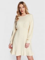 Closet London Sukienka codzienna D8599 Beżowy Regular Fit. Brązowe sukienki damskie Closet London, na co dzień, bez wzorów, z wiskozy, bez kołnierzyka, bez ramiączek, proste. W wyprzedaży za 269.99 zł.