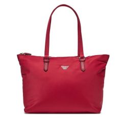 Torebka Emporio Armani. Czerwone torebki do ręki damskie Emporio Armani, bez wzorów, bez dodatków. Za 659.99 zł.