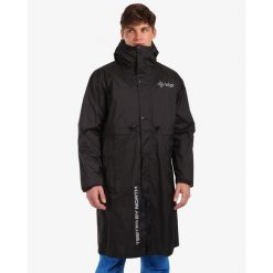Narciarska kurtka przeciwdeszczowa Kilpi TEAM RAINCOAT-U. Czarne kurtki snowboardowe damskie Kilpi, m, bez wzorów, bez kaptura, narciarskie. Za 835.17 zł.